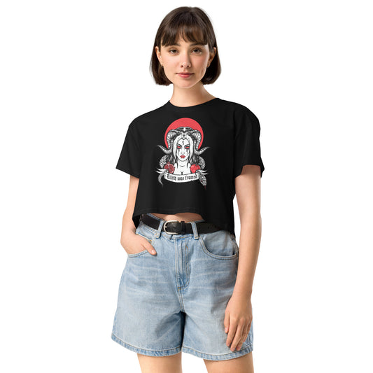 Lilith Was Framed Women's Crop Top